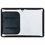 Папка для труда на молнии ЮНЛАНДИЯ А4, 1 отделение, откидная планка, органайзер, "Fire car", 272223