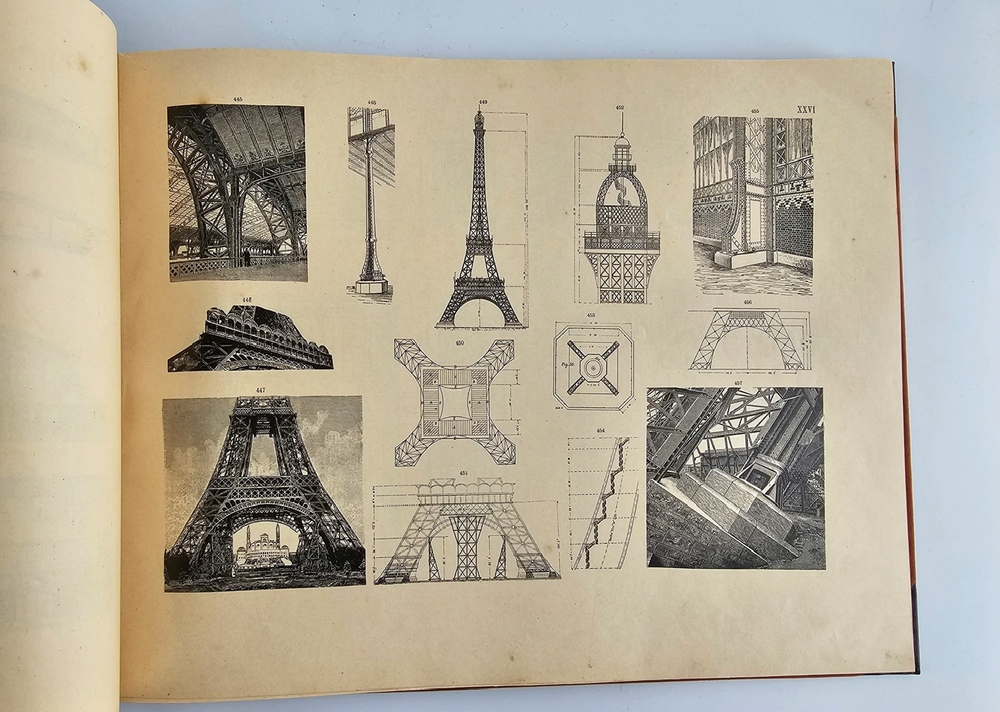 "Гражданская архитектура (4 тома + Атлас чертежей). Части зданий". М.Е.Романович. 1895г. - антикварная книга