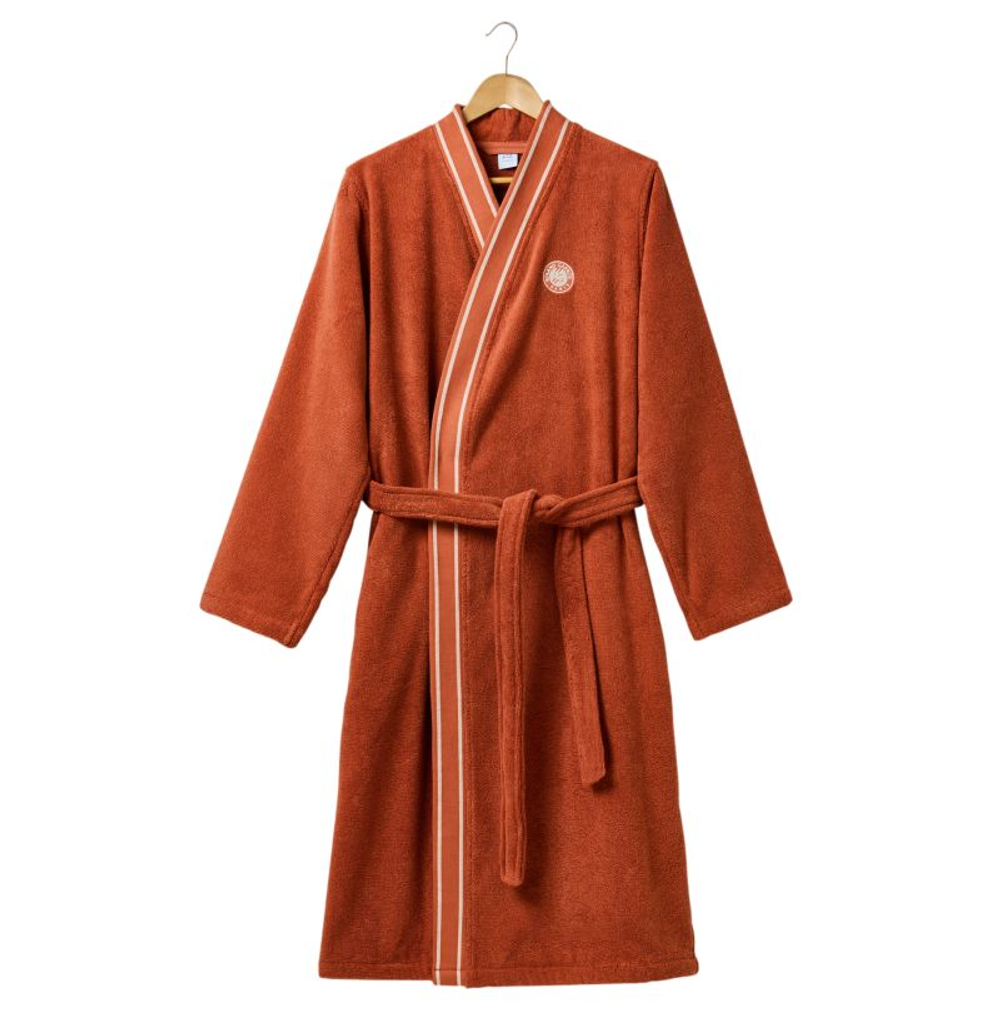 Теннисный халат Roland Garros Clay P.Homme Bouclette - terracotta