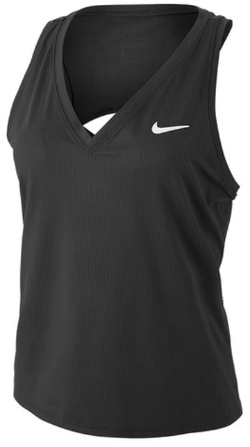 Женский топ теннисный Nike Court Dri-Fit Victory Tank W - черный