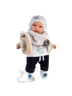 Кукла Llorens мягконабивная 42см Enzo (42401)