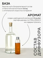 Аромадиффузор в прозрачном флаконе 100 мл