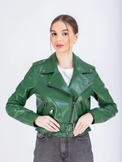 Косуха женская натуральная куртка кожаная Турция