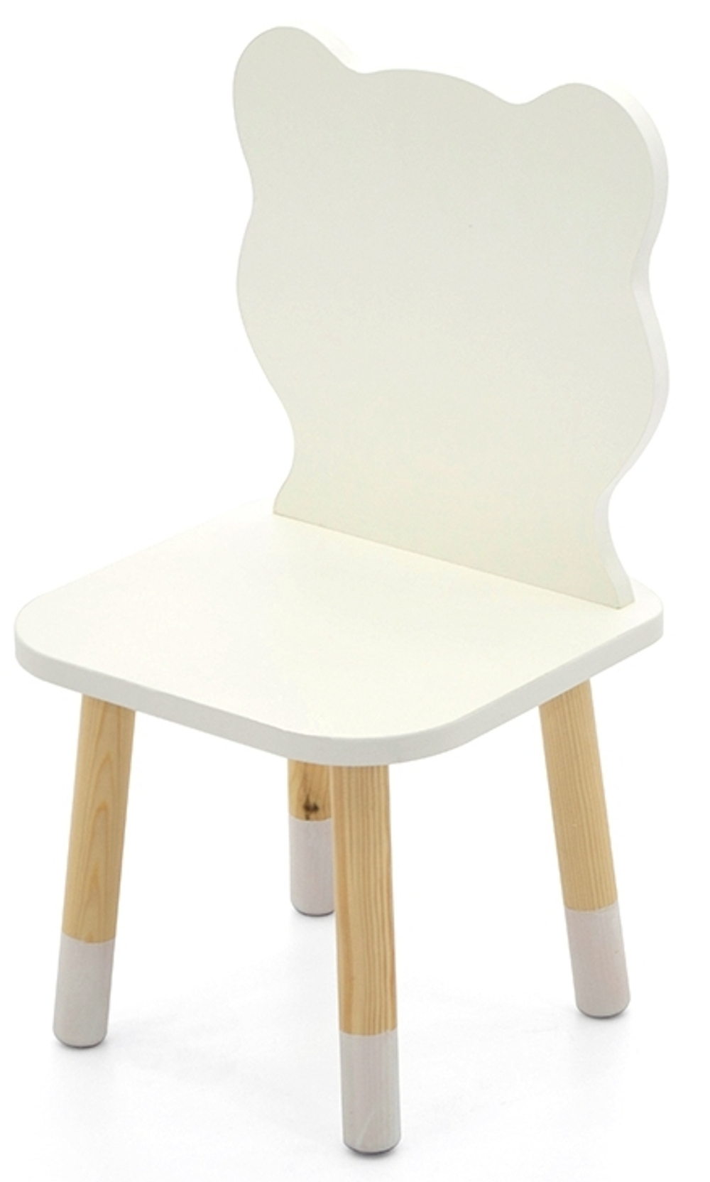 Детский стул Бельмарко Stumpa мишка белый