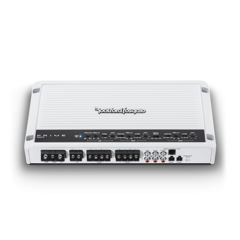 Усилитель 5-канальный Rockford M600-5, класс ТА и D, влагозащищённый