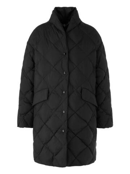 Marc Cain Пальто стеганое двустороннее с воротником - стойкой