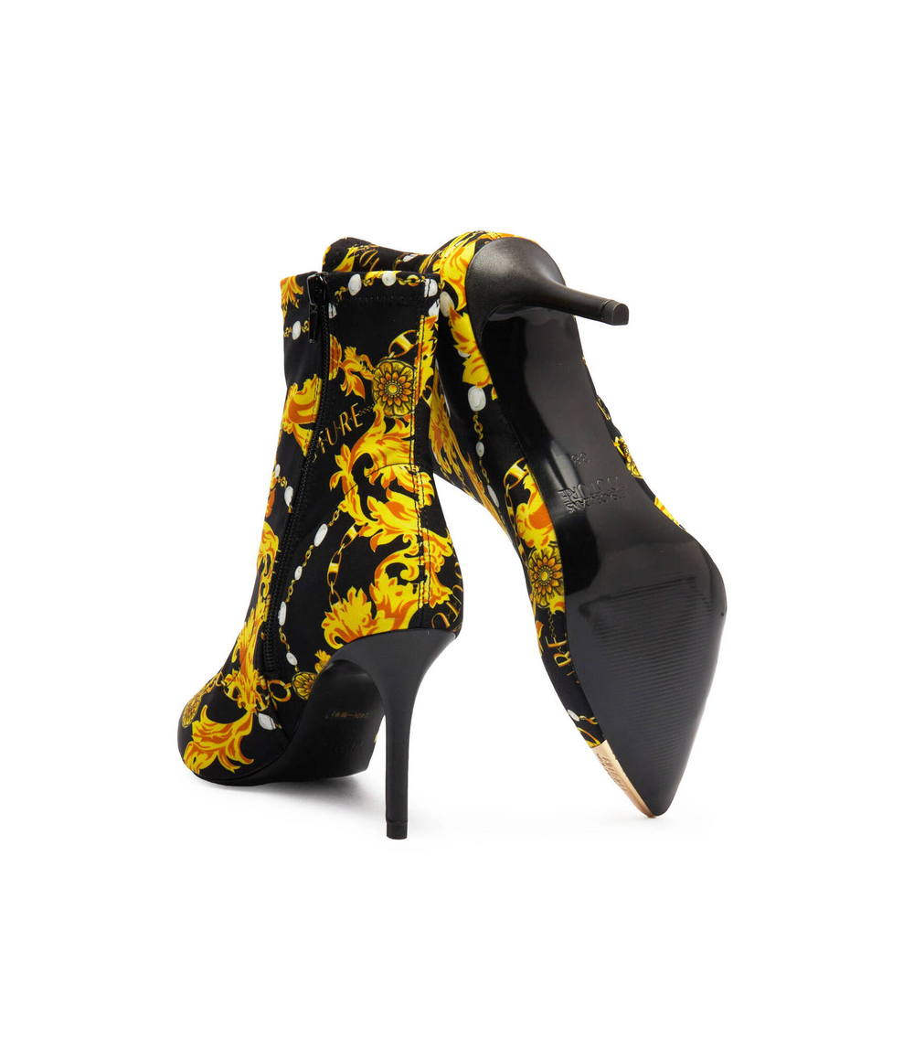 Ботильоны на шпильке Versace Jeans Couture - черный(77VA3S51ZS371)