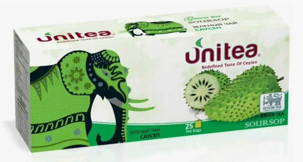 Чай UNITEA ЗЕЛЕНЫЙ саусеп 25пак