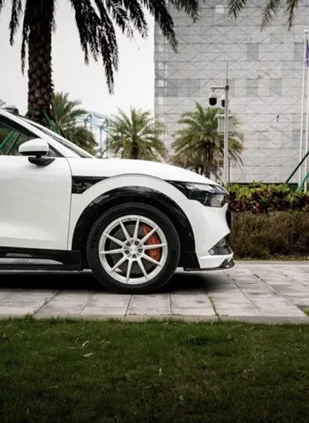 Обвес для Zeekr 7X 2024+ Зикр Губа Диффузор Спойлер