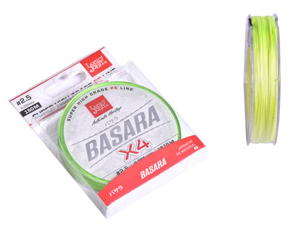 Леска плетёная Lucky John Basara Light Green 150/023