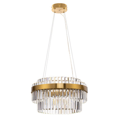 Citilux Sheldon CL339153 LED Люстра хрустальная с пультом Бронза