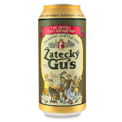 Пиво Zatecky Gus 0,9 л ж/б