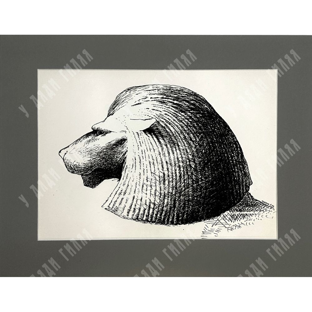 Пешков Р. В. Велогонщик. Бумага, тушь, перо. Россия 2011г.