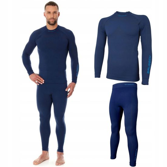 Футболка мужская BRUBECK Thermo Nilit Heat LS13040