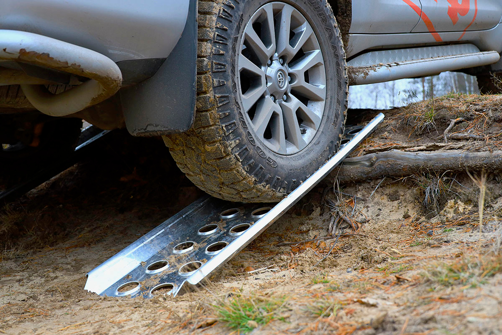 Сэнд-траки (аппарели) 148x48 см алюминиевые усиленные (2 шт.) РИФ