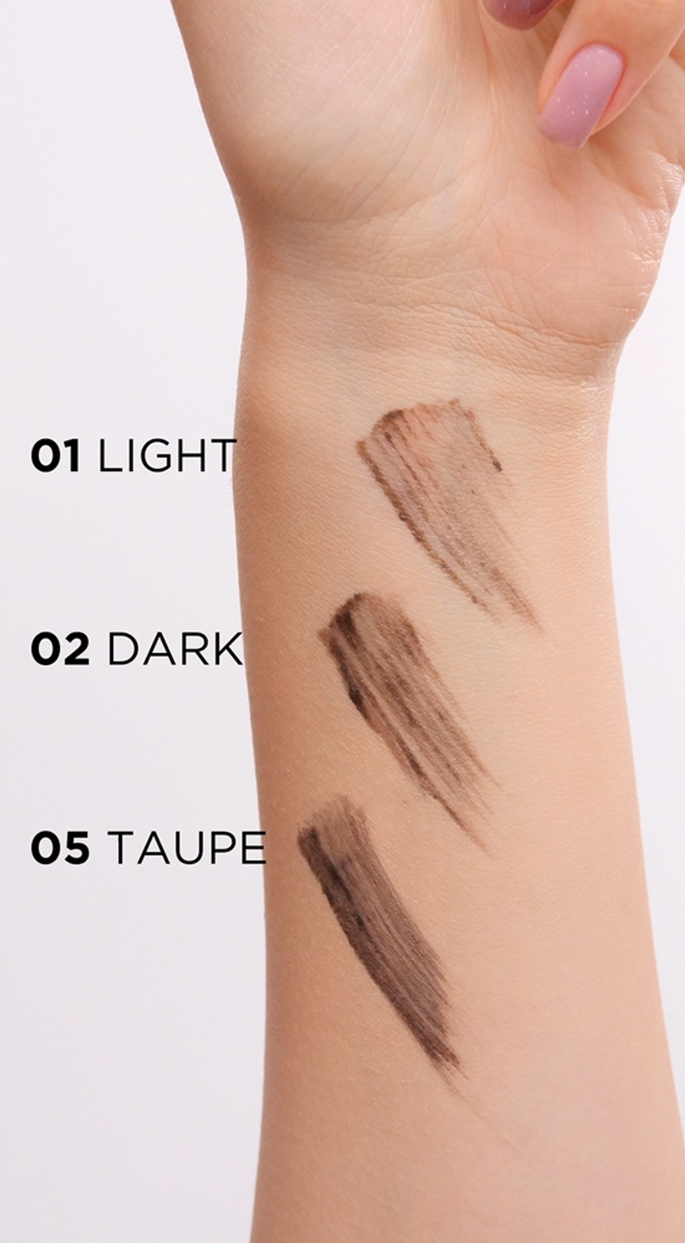 Eveline Cosmetics Brow & Go! - Тушь для бровей оттенок 01 Light, 6 ml