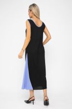 Сарафан Новый сезон (черно-голубой) П13629-10М LT Collection