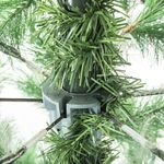 Ель новогодняя искусственная "Velvet Pinewood" 180 см, с инеем и шишками, ПВХ, ЗОЛОТАЯ СКАЗКА, 591704