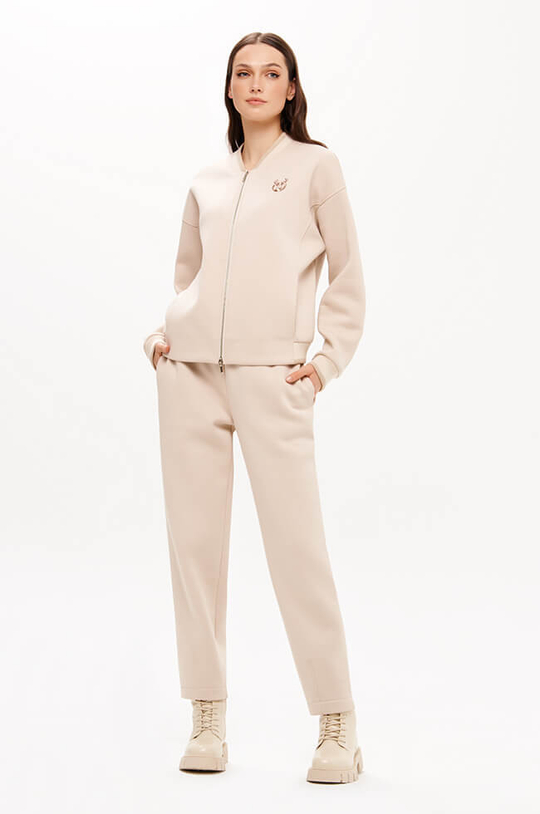 1946 Толстовка женская (светло-бежевый)