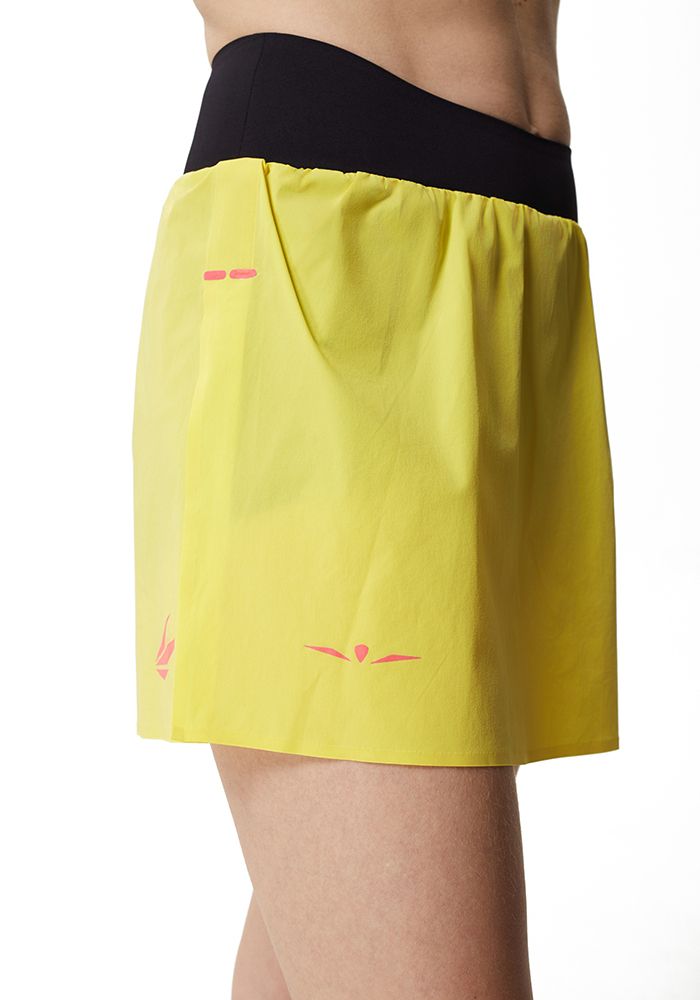 ЮБКА ЖЕНСКАЯ 2IN1 SKIRT | YELLOW PINK