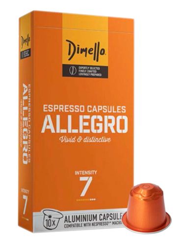 Dimello Кофе в капсулах Allegro 10 шт.