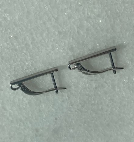 Швензы без вставок S029H (Серебро)