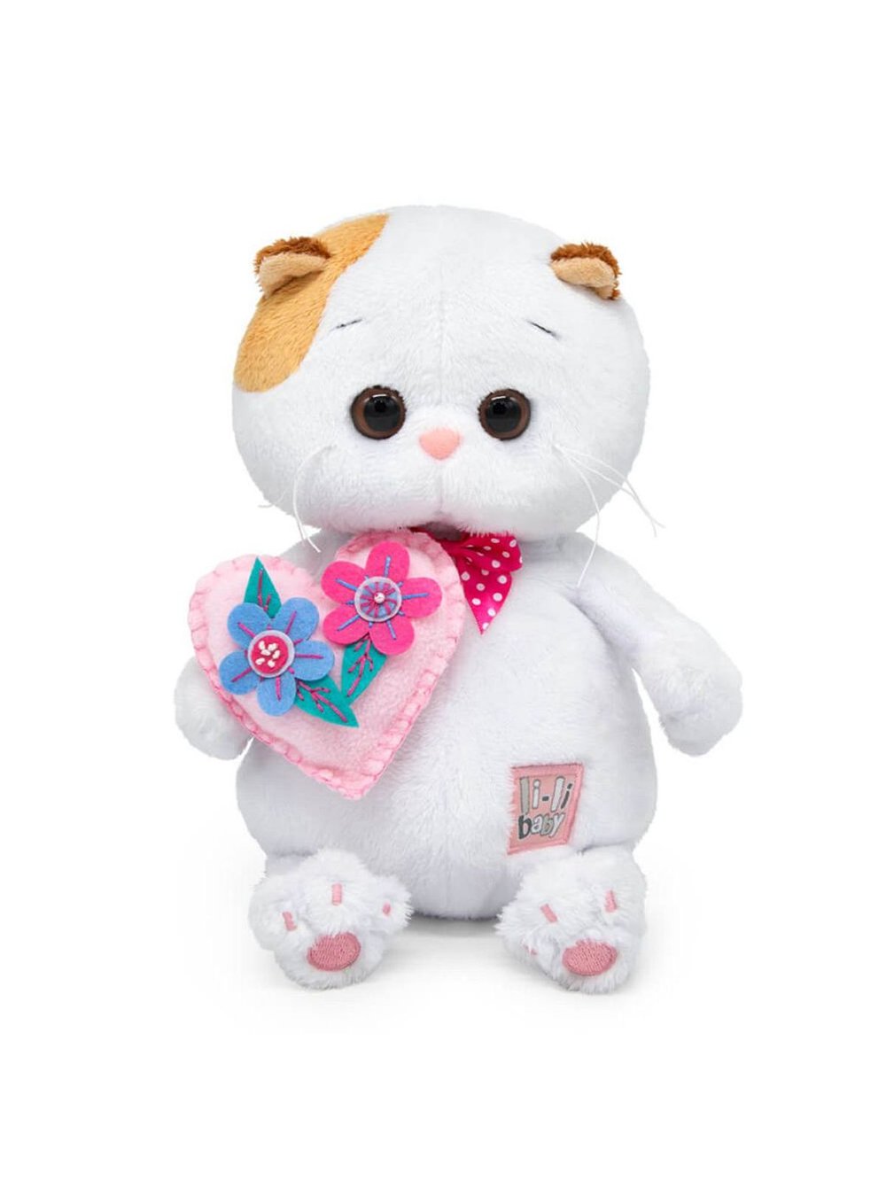 Мягкая игрушка Ли-Ли Baby с сердечком 20см