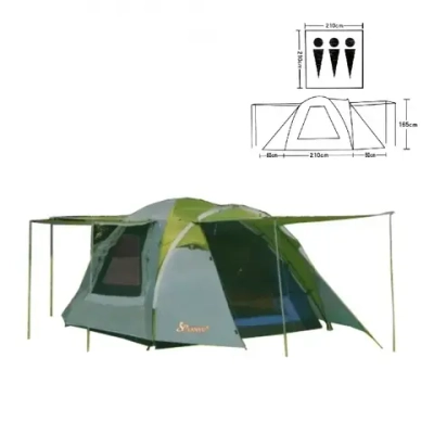 Палатка-1707 туристическая трехместная