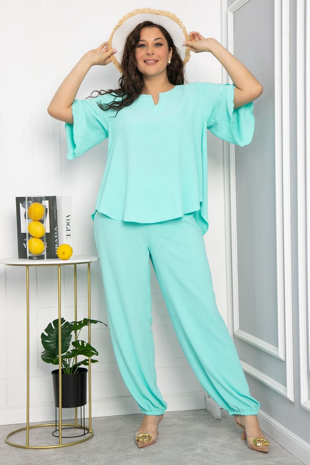 Костюм Летняя соната (мятный) К13715-15М LT Collection