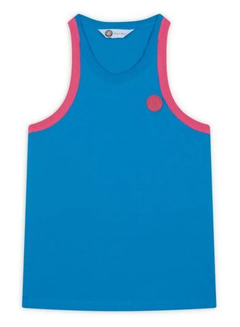 Женский топ теннисный Roland Garros Pop Energy T-Shirt - небесный