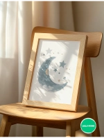 Постер в детскую мальчику 30х40 см декор на стену