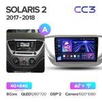 Teyes CC3 9" для Hyundai Solaris 2017-2018