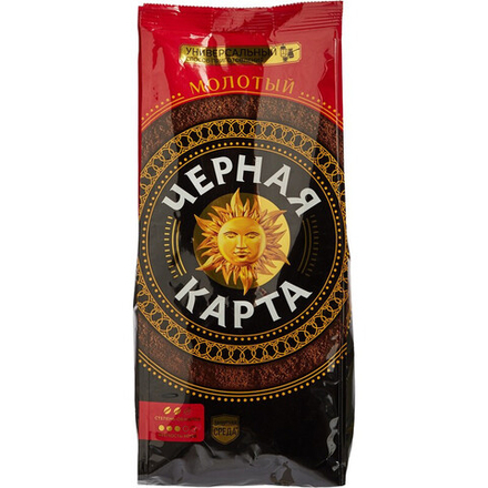 Кофе молотый Черная Карта, 500 г