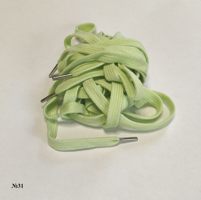 Шнурок, цвет- Нежно-салатовый