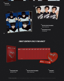 Альбом TREASURE - LOVE PULSE 3rd Mini Album SPORTY RANDOM Version