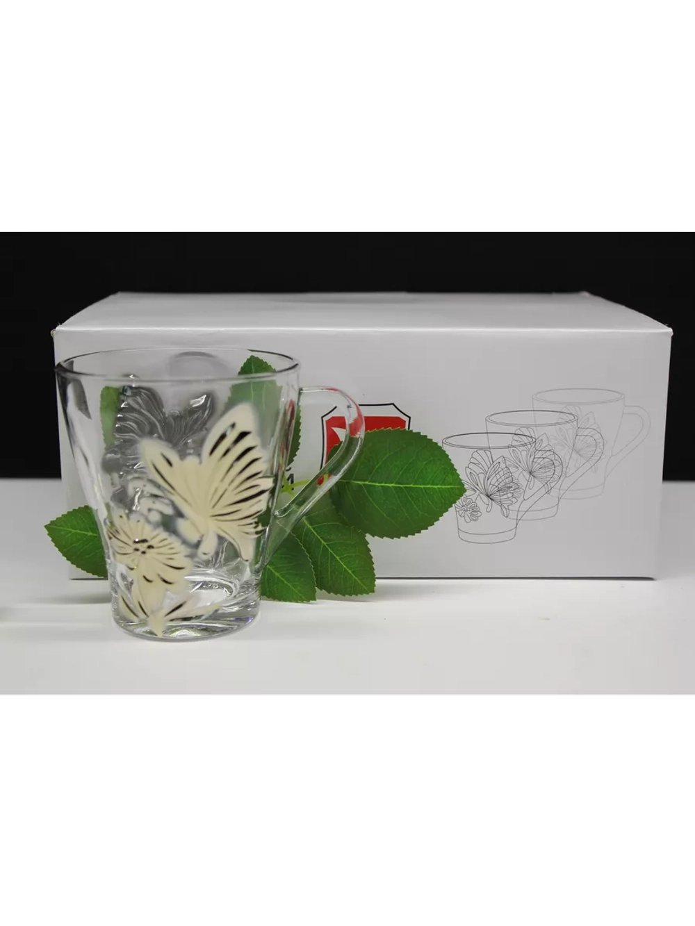 Набор кружек бабочка