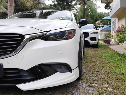 Клыки переднего бампера SkyActiv Sport (вариант 3)