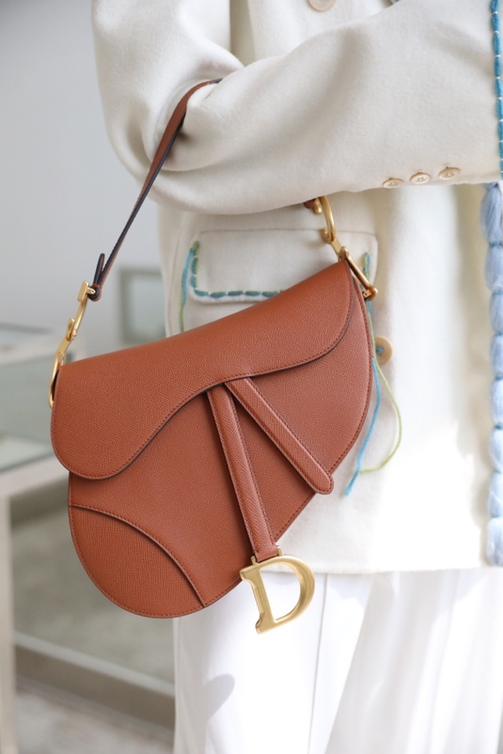 Christian Dior Saddle Bag 25 cm