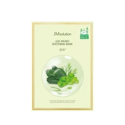 Маска для лица успокаивающая на основе листьев Halal Mask Soothing Leaf Infused, Jmsolution