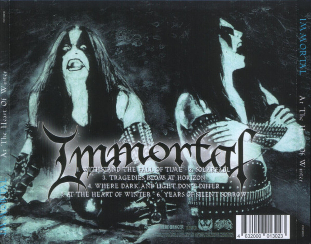 Immortal / At The Heart Of Winter (RU)(CD)