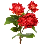 Цветок искусственный «Natur» 67см Пион красный