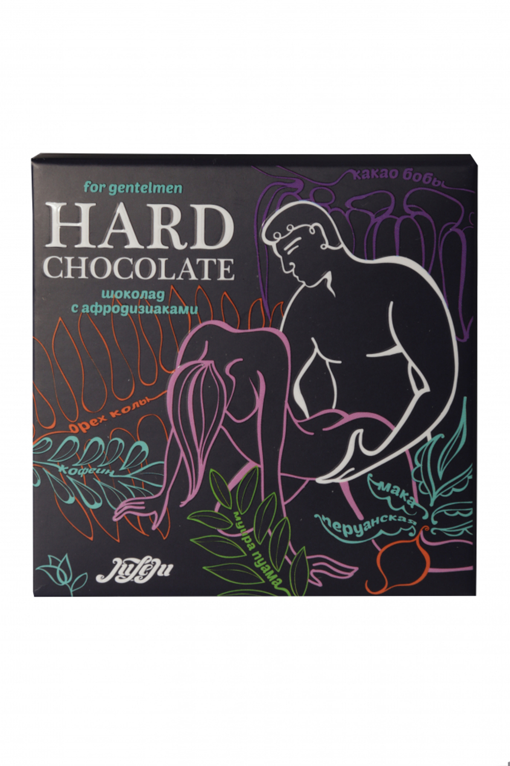 Шоколад с афродизиаками для мужчин JuLeJu Hard Chocolate