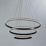 Подвесная светодиодная люстра Arte Lamp MERIDIANA A2198SP-3BK