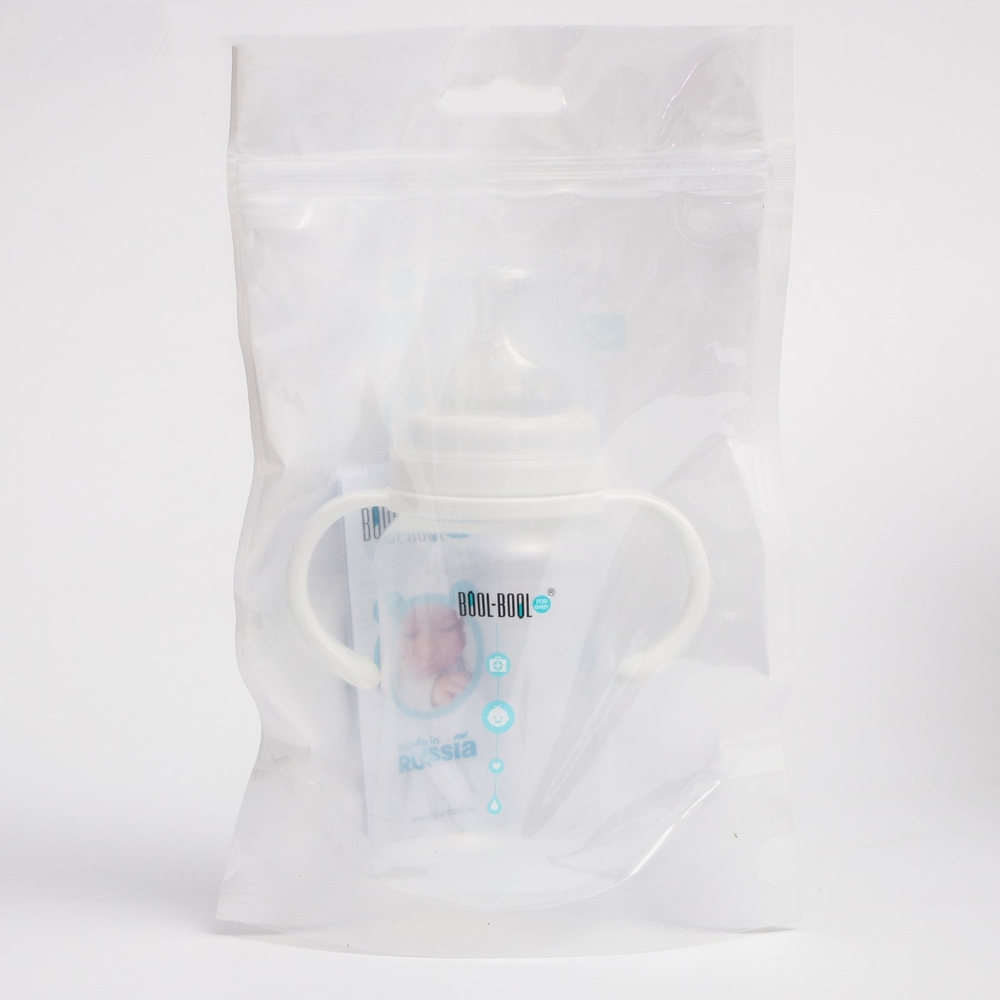 5073680 Бутылочка, широкое горло, ULTRA MED +, с ручками, 270 мл., от 0 мес., медленный поток 5