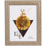 Фоторамка 15*20см «Флоренция» коричневый, пластик