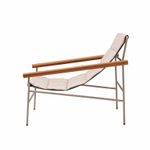 Кресло лаунж металлическое Scab Design Dress Code Glam Outdoor, тортора, бежевый