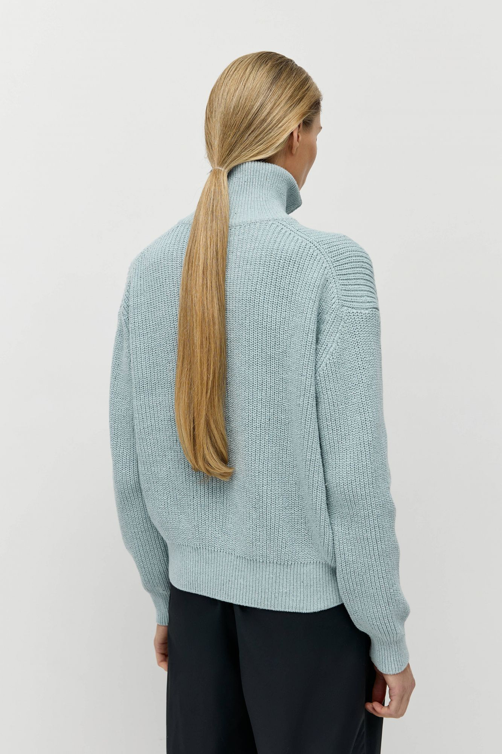 Кардиган на молнии из переработанного хлопка