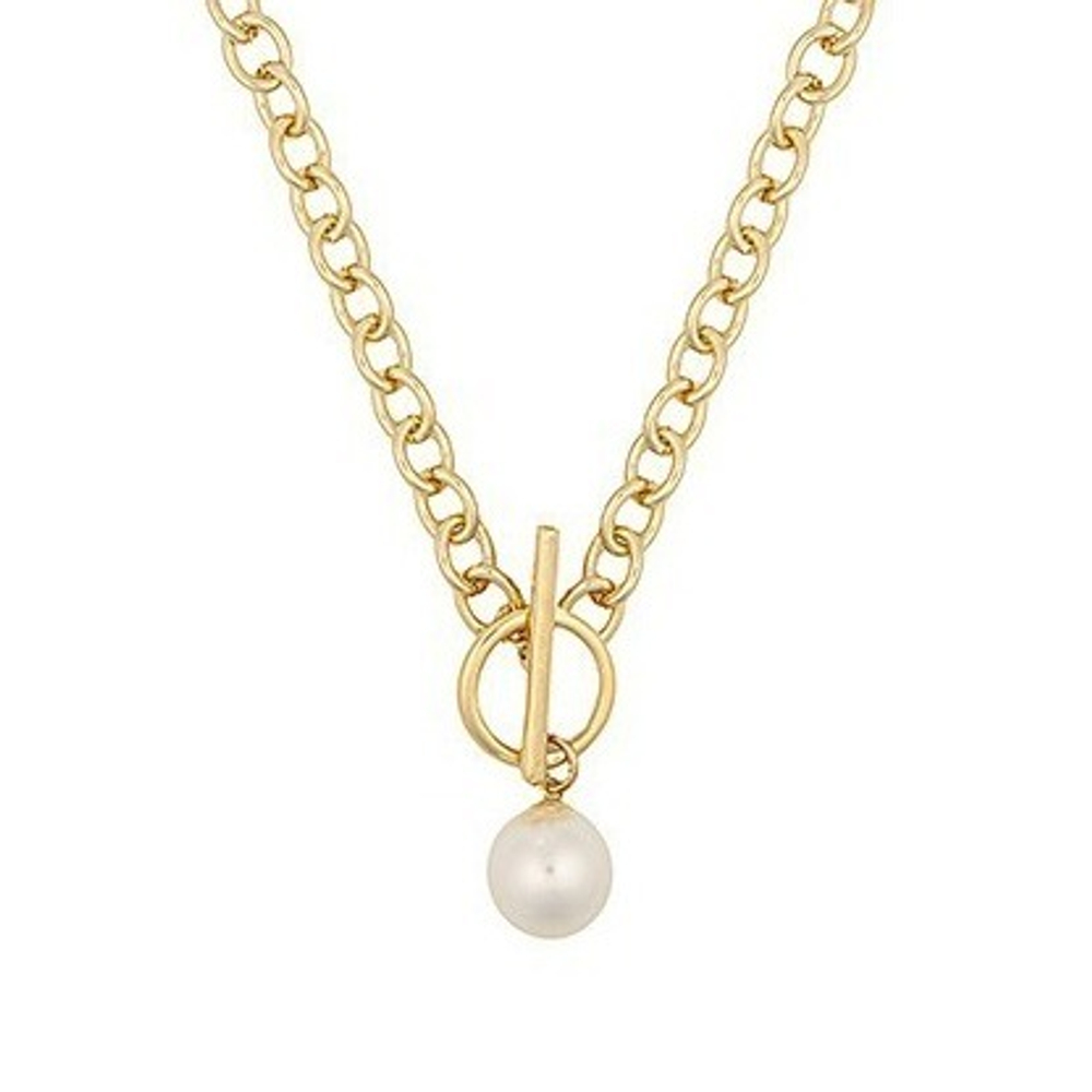 Колье Fiore Luna Pearl B2010PE-N02.1 BW/G