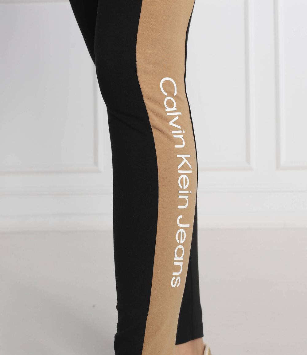 леггинсы CALVIN KLEIN JEANS - черный(J20J219947)