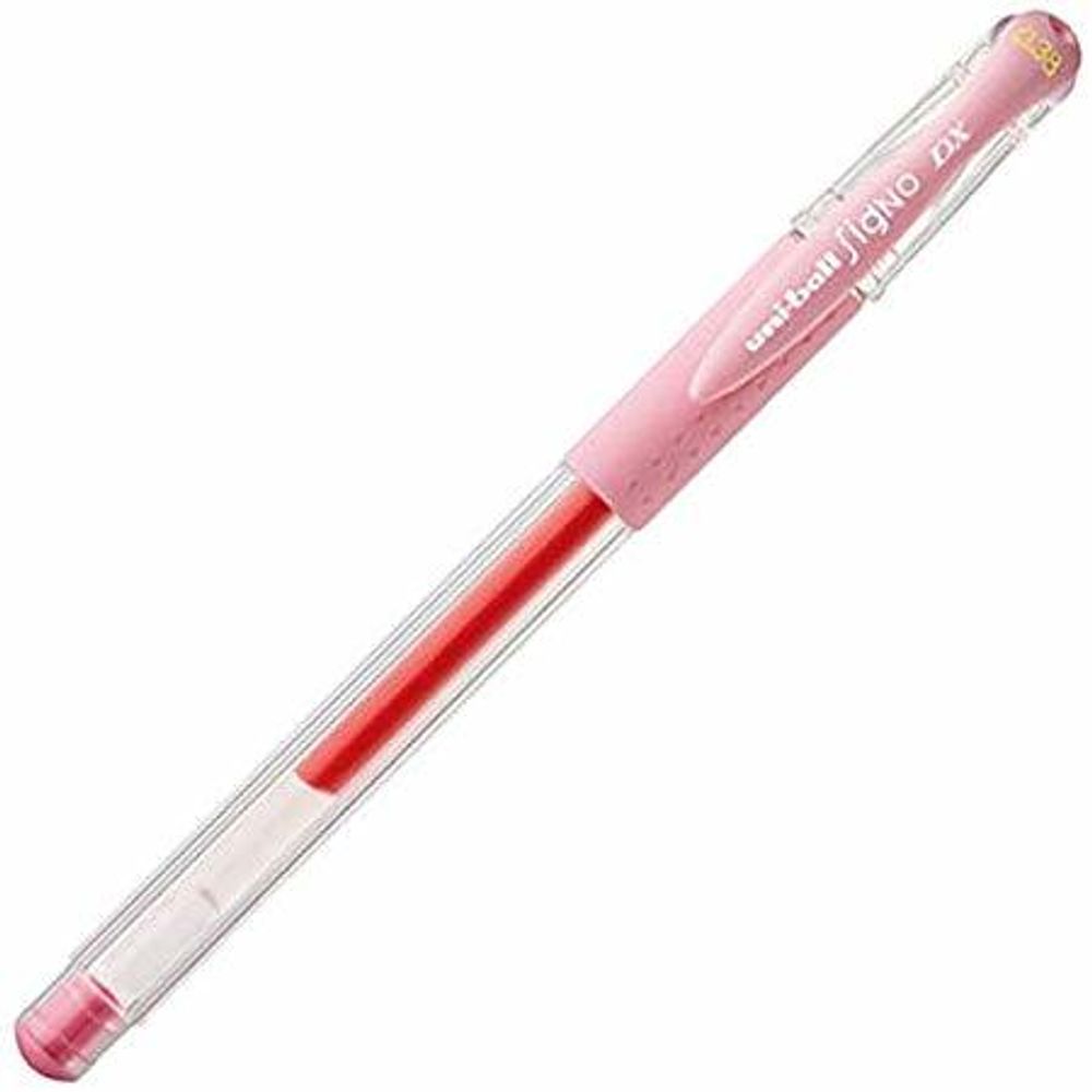Гелевая ручка Uni-ball Signo DX 0.38 Light Pink купить с доставкой по Москве, СПб и России